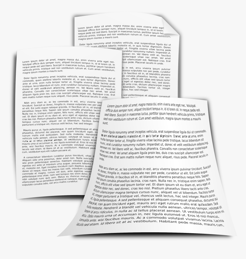 Documents Big Image Png - Clip Art Free Documents, Transparent Png, Free Download