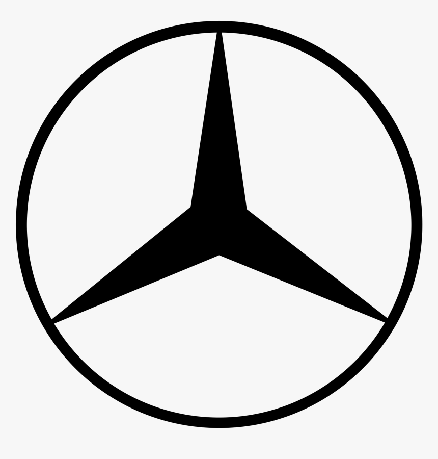 Mercedes Benz Logo Transparent - Logo Mercedes Benz Vector, HD Png Download, Free Download