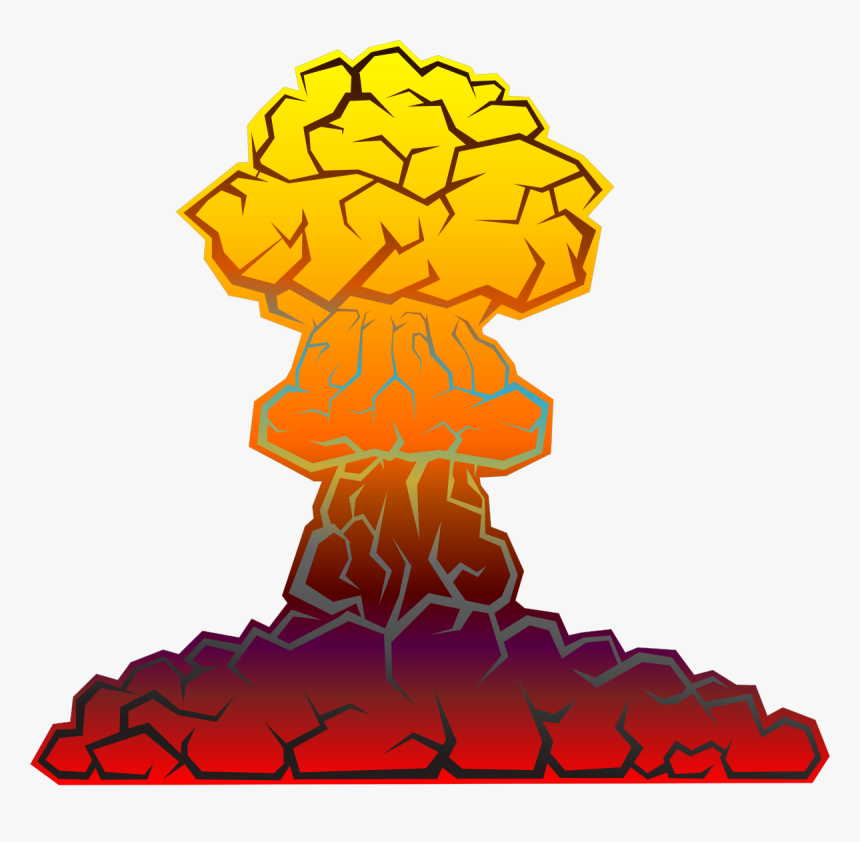 Transparent Nuclear Explosion Cartoon, HD Png Download, Free Download