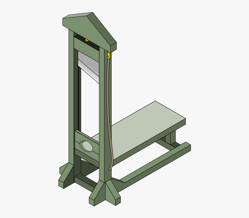 Green Guillotine - Guillotine Png, Transparent Png, Free Download