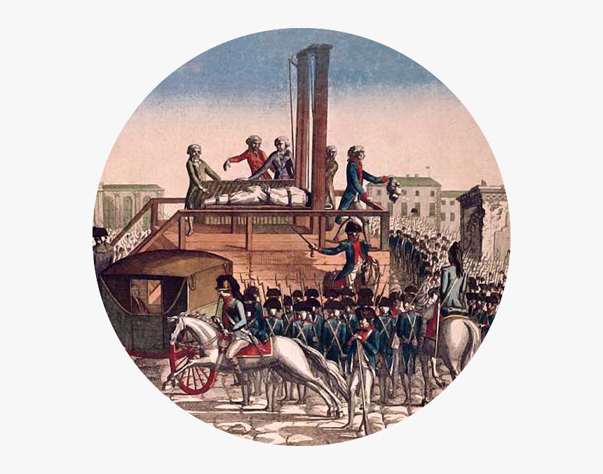 Revolution Drawing Guillotine - Louis Antoine De Saint Just Death, HD Png Download, Free Download