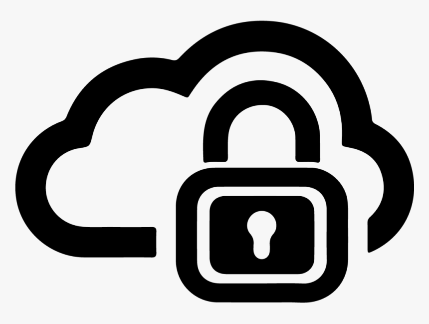 Cloud Security Icon - Data Security Icon Png, Transparent Png, Free Download