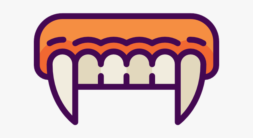 Vampire Fang Clip Art Tooth Computer Icons - Fang, HD Png Download, Free Download