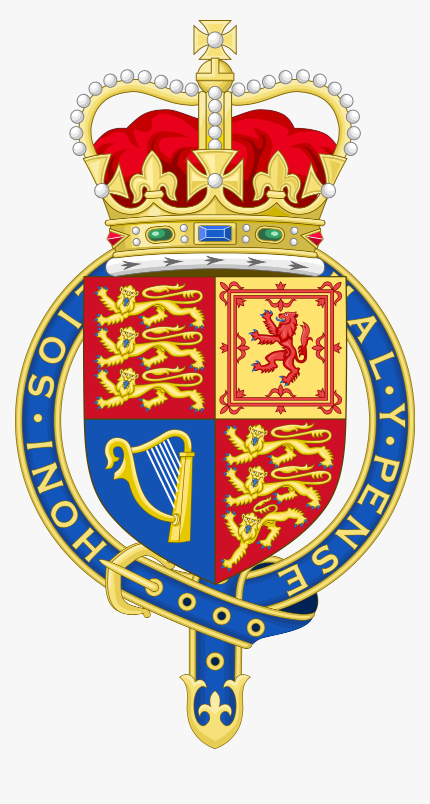 Royal Arms Of The United Kingdom - Privy Council Office Canada Logo, HD Png Download, Free Download