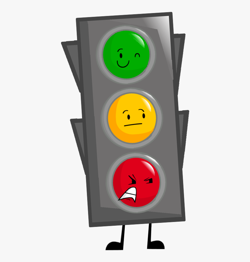 Traffic Light Pose - Cartoon, HD Png Download, Free Download