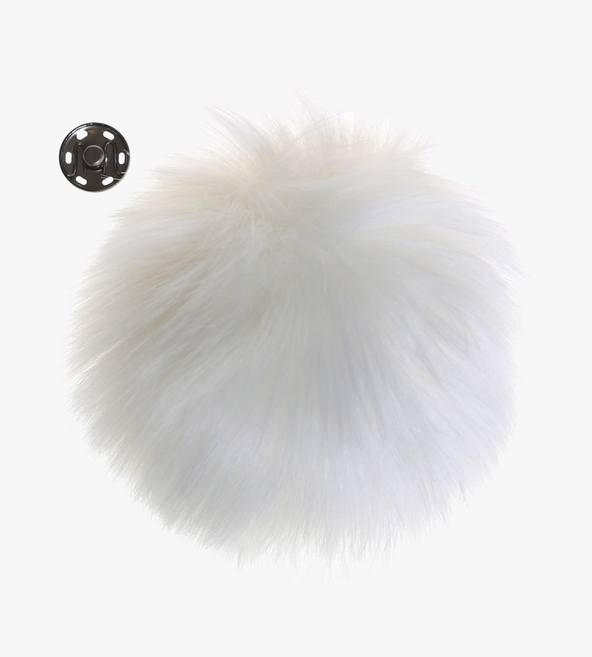 White Fur Ball Png, Transparent Png, Free Download