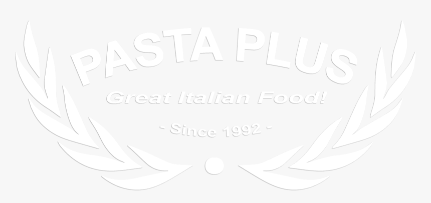 Pasta Plus Logo White Slider 2 01 Dropshadow - Label, HD Png Download, Free Download