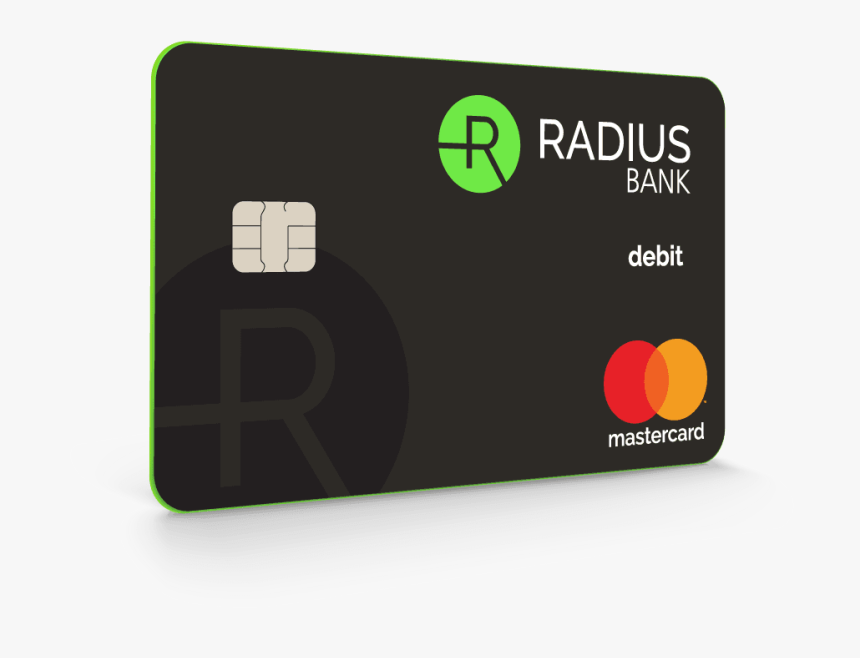Radius Debit Card - Radius Bank Card, HD Png Download, Free Download