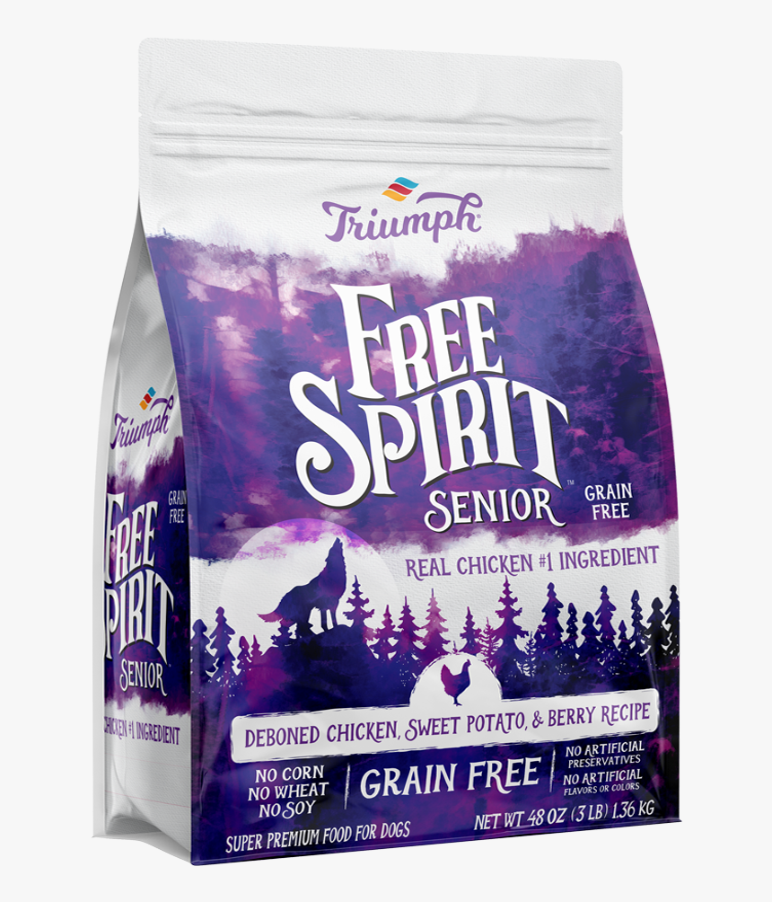 Triumph Dog Free Spirit 3lb - Triumph Salmon Dog Food, HD Png Download, Free Download