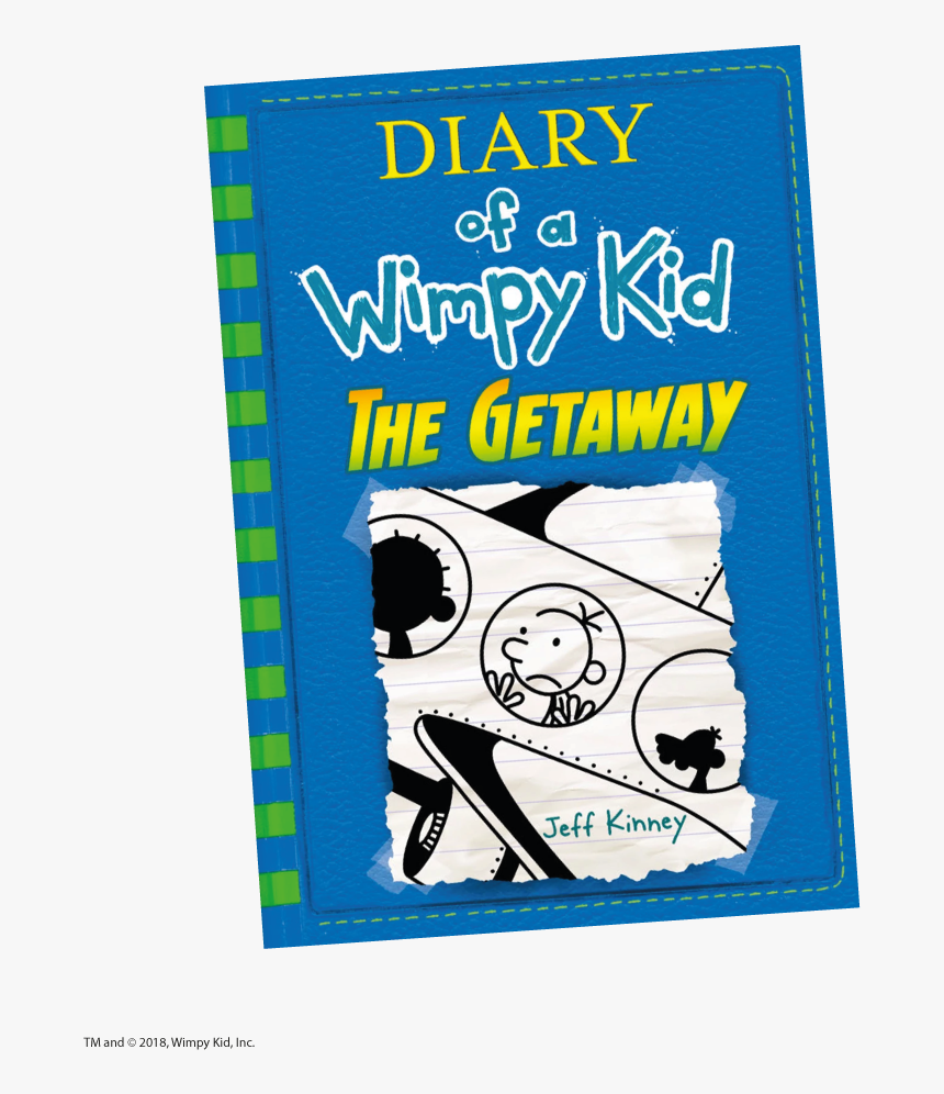 Diary Of A Wimpy Kid The Getaway - Diary Of A Wimpy Kid The Getaway Book, HD Png Download, Free Download