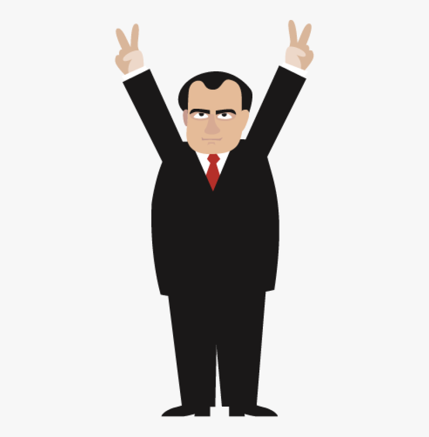 Richard Nixon Peace Transparent, HD Png Download, Free Download