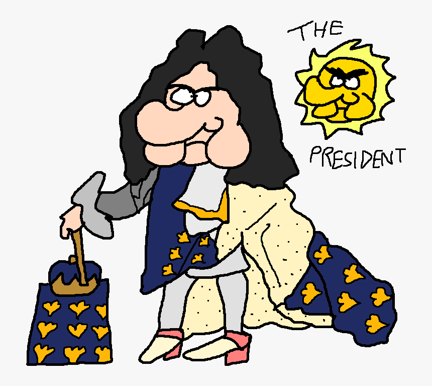 Can You Draw Nixon As Louis Xiv Please Image Clipart - Cartoon, HD Png Download, Free Download