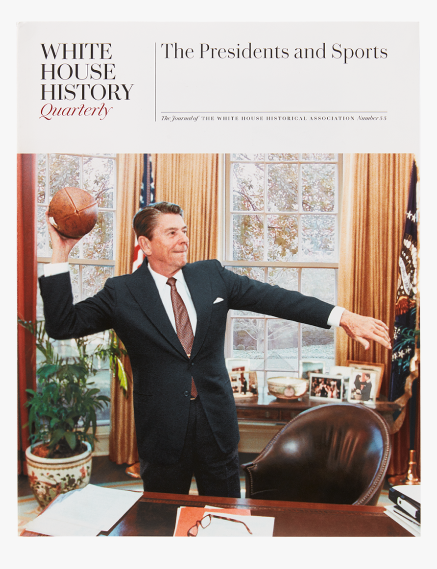 White House History - Ronald Reagan Throwing Football, HD Png Download, Free Download