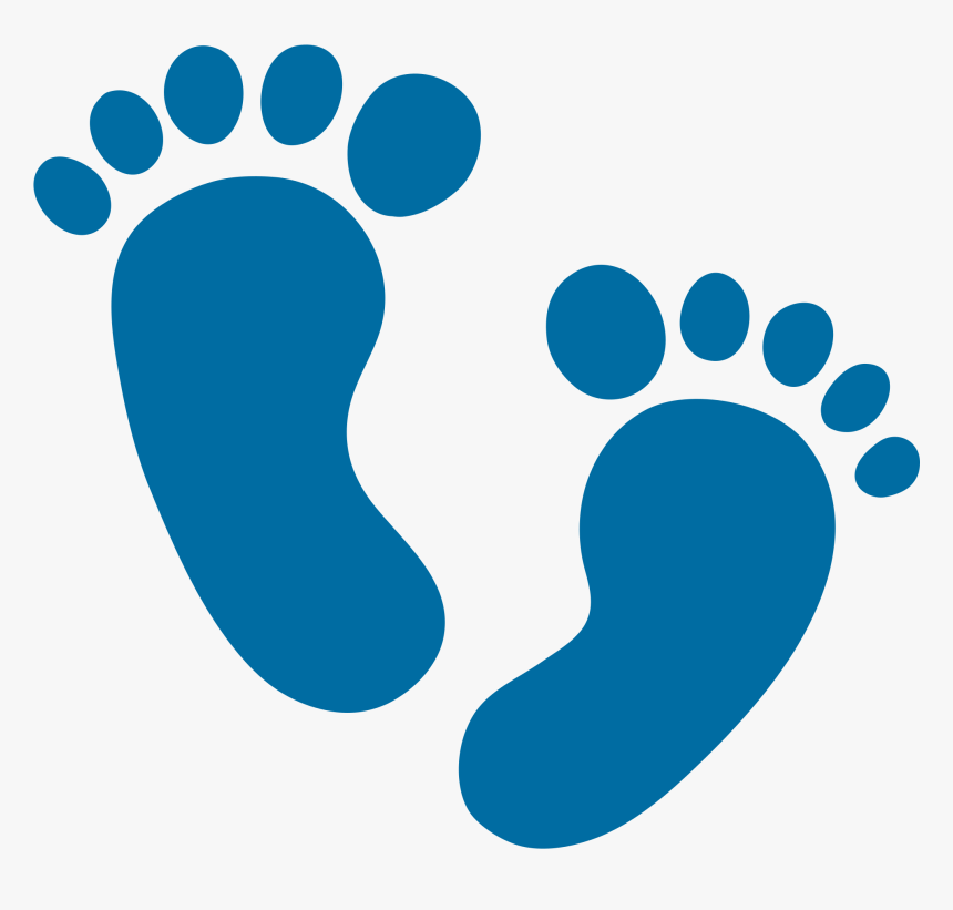 Footprint Svg Emoji - Baby Footprint Clipart Png, Transparent Png, Free Download