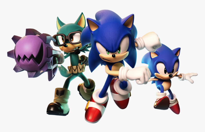Sonic Forces Png Page - Sonic Classic Sonic And Rookie, Transparent Png, Free Download