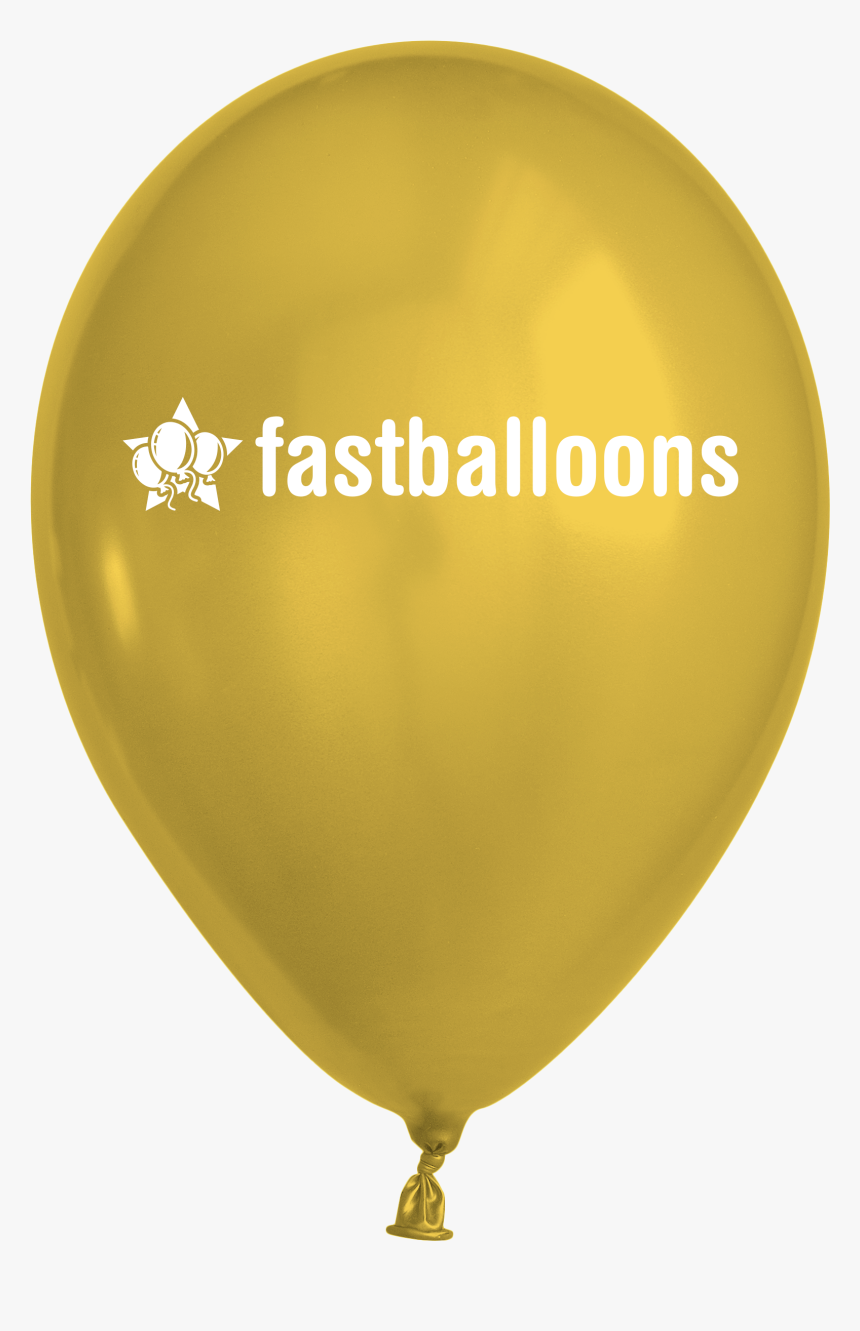 Metallic Gold Balloons - Balloon, HD Png Download, Free Download