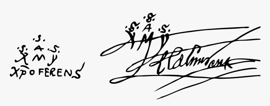 Signature De Christophe Colomb, HD Png Download, Free Download