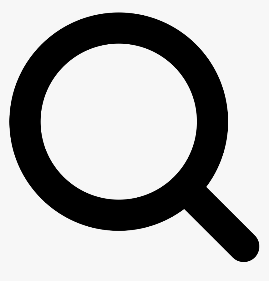 Magnifying Glass - Search Icon Vector Png, Transparent Png, Free Download