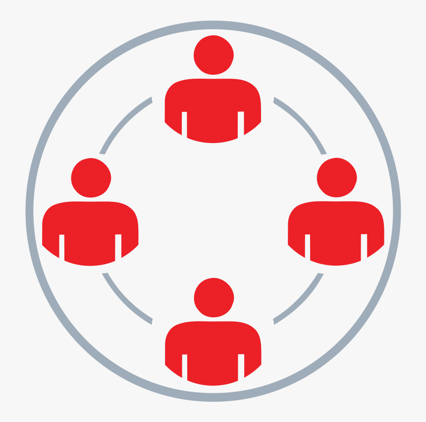 Group Conected In A Circle - Clip Art, HD Png Download, Free Download