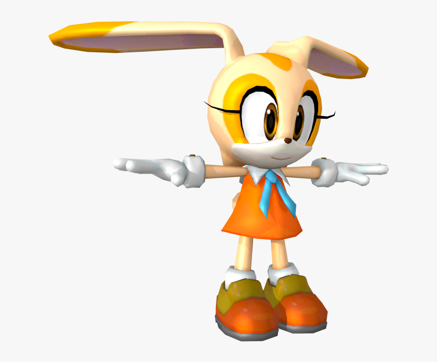 Cream Sonic Runners , Png Download - Cream The Rabbit Figure, Transparent Png, Free Download