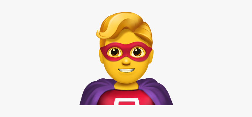 Superhero Emoji, HD Png Download, Free Download