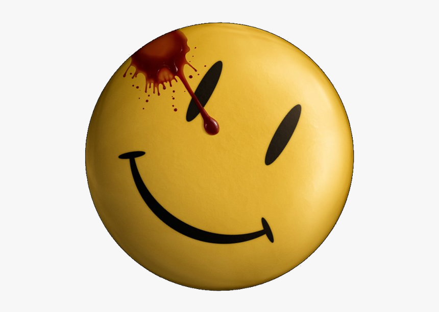 Watchmen Smiley Face Png, Transparent Png, Free Download