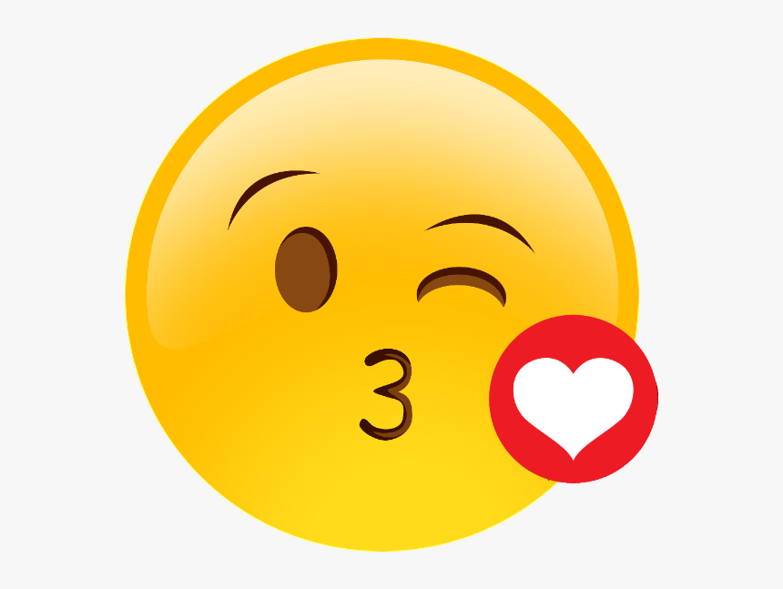 Transparent Background Kisses Emoji Png, Png Download, Free Download