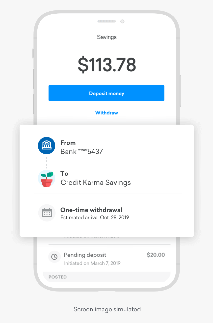 Credit Karma Savings Account Review, HD Png Download, Free Download