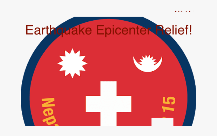 Clipart Earthquake Relief Clip Nepal Earthquake Epicenter - Circle, HD Png Download, Free Download