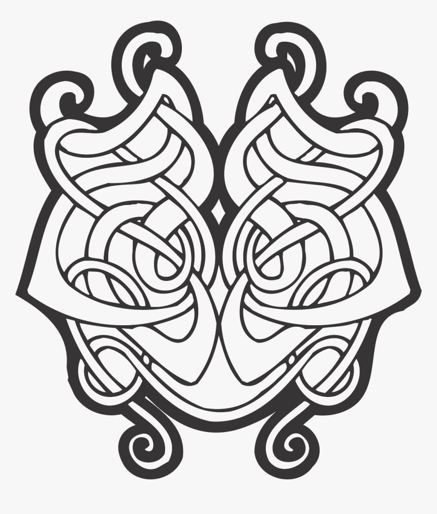 Celtic Ornament Vector Free Conch Clipart , Png Download - Кельтский Орнамент, Transparent Png, Free Download