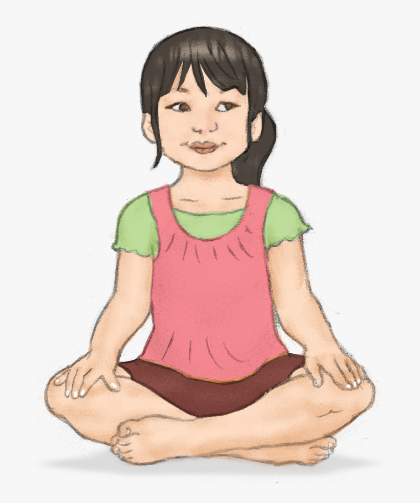 Easy Pose Mai - Easy Pose Yoga Kids, HD Png Download, Free Download