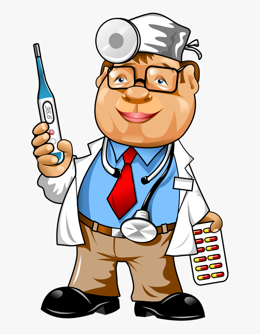 Doctors Clipart Occupation - Funny Doctor Clipart, HD Png Download, Free Download