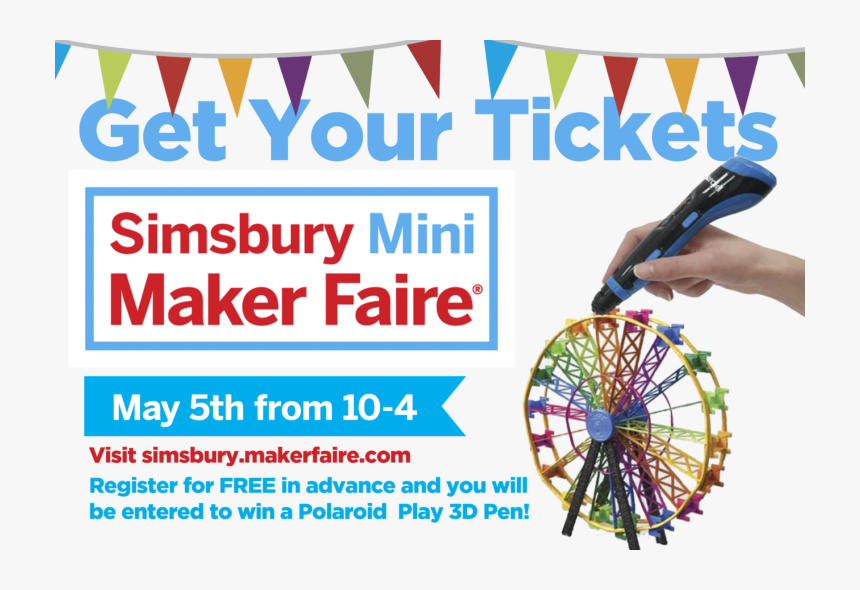 Simsbury Mini Maker Faire - Banner, HD Png Download, Free Download