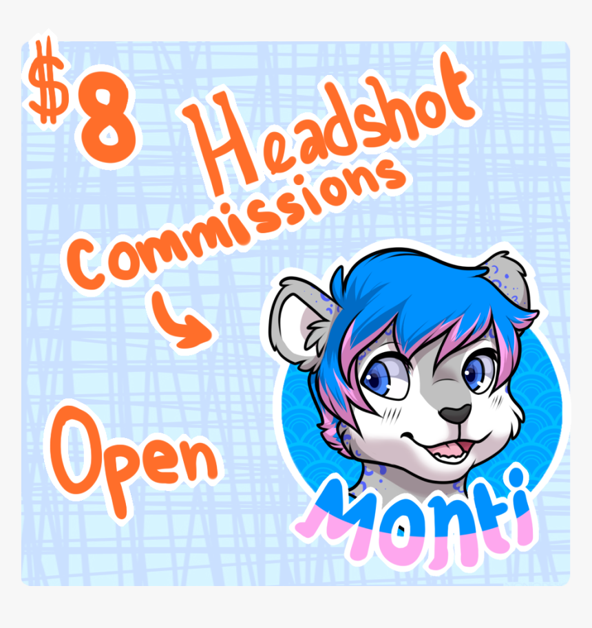 [closed] $8 Headshot Commisions - Cartoon, HD Png Download, Free Download