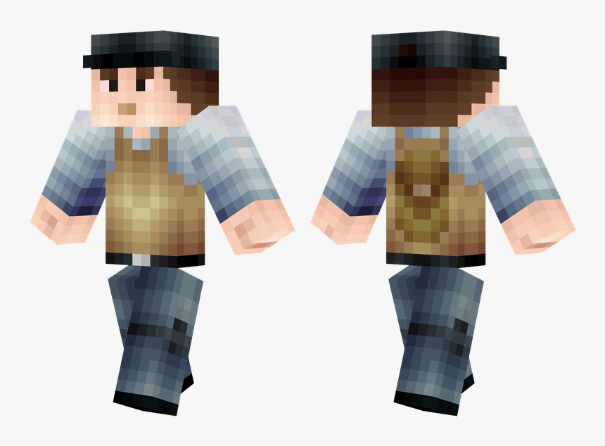 Indiana Jones Minecraft Skin, HD Png Download, Free Download