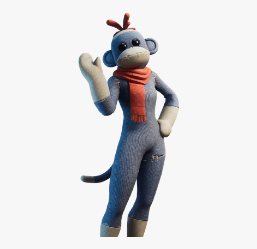 Sock Monkey Skin Fortnite, HD Png Download, Free Download