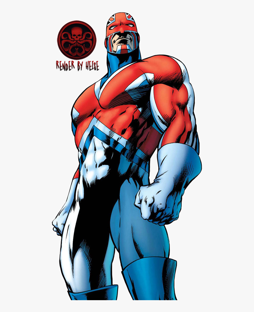 Captain Britain X Psylocke - Captain Britain Earth 616, HD Png Download, Free Download