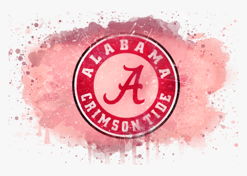 College Watercolor Logos - Alabama Crimson Tide Decal, HD Png Download, Free Download