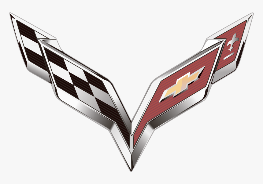 Corvette Badge Png - C7 Corvette Logo, Transparent Png, Free Download