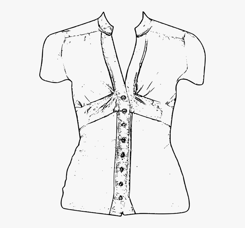 Clip Art Blouse, HD Png Download, Free Download