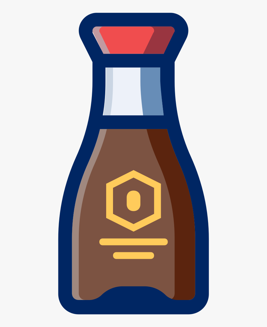 Soy Sauce - Sushi Sauce Clipart, HD Png Download, Free Download