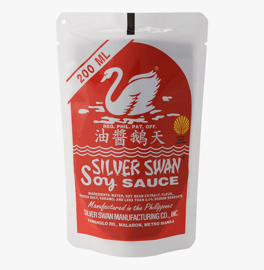 Silver Swan Soy Sauce 200ml - Soy Sauce Silver Swan, HD Png Download, Free Download
