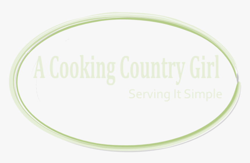 A Cooking Country Girl - Circle, HD Png Download, Free Download