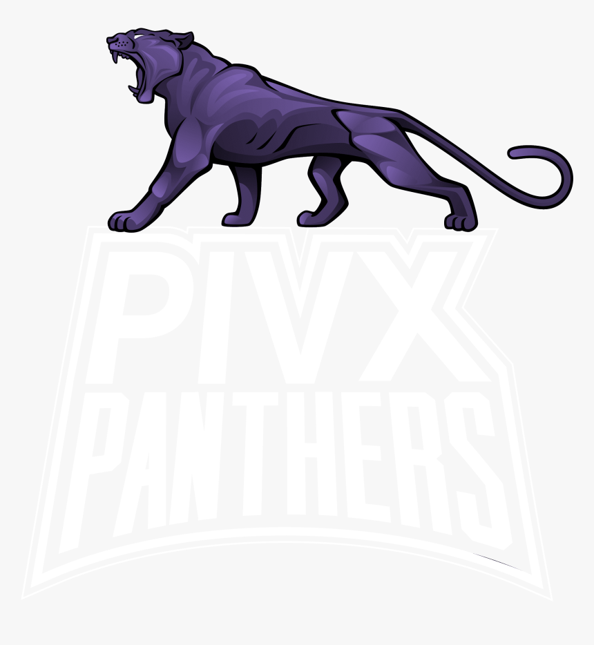 Roaring Panther Logo Clipart , Png Download - Female Lion Png Black, Transparent Png, Free Download