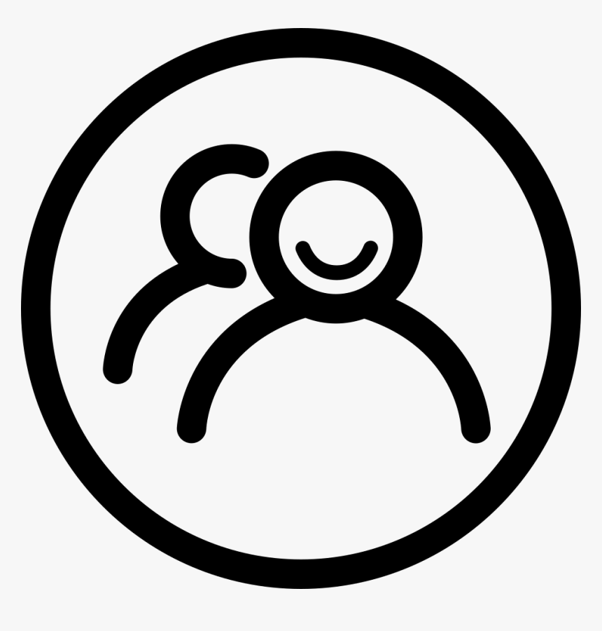 Circle Of Friends - Friends Icon Circle, HD Png Download, Free Download