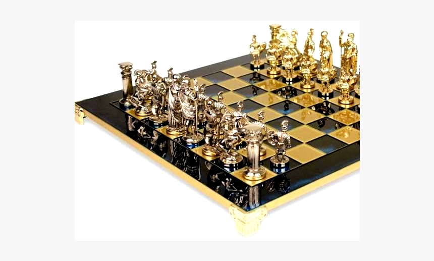 Blue Chessboard - 300 Spartan Chess Set, HD Png Download, Free Download