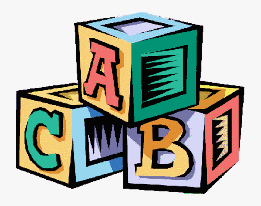 Transparent Baby Blocks Clipart - Letter Blocks Clipart Transparent, HD Png Download, Free Download