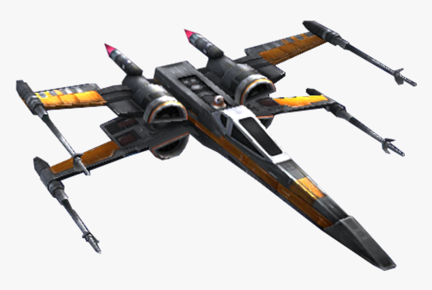 Unit Ship Poe Dameron"s X Wing - Model Aircraft, HD Png Download, Free Download