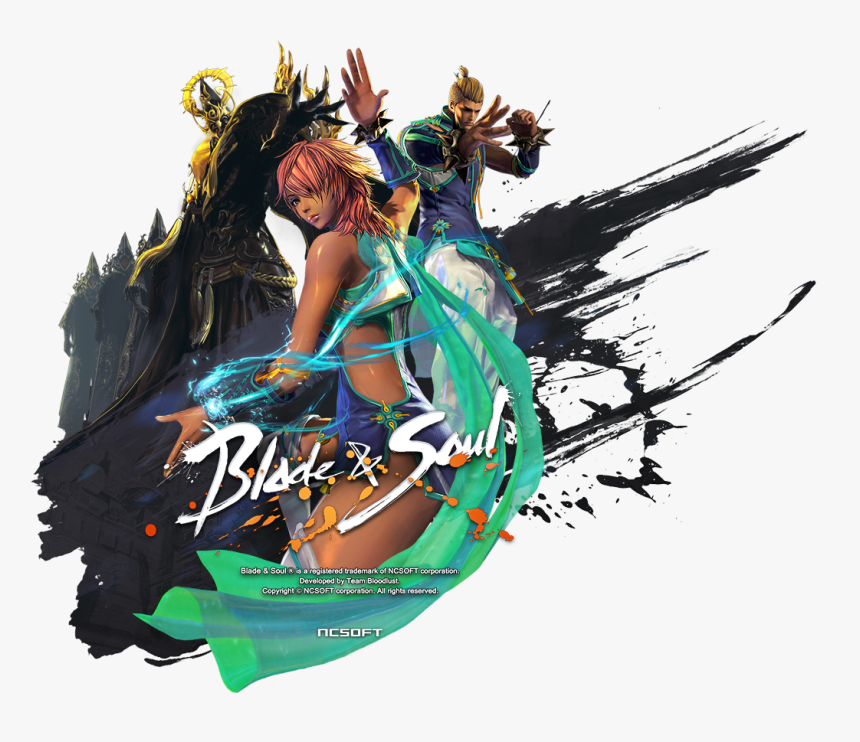 Blade And Soul Soul Fighter , Png Download - Blade And Soul Splash, Transparent Png, Free Download