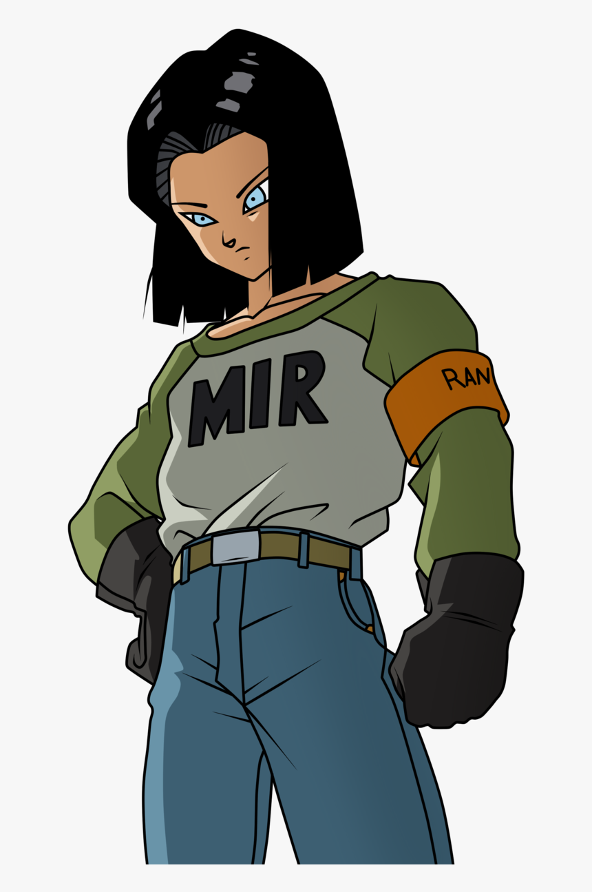 Android17 Androide17 Dragonballsuper 🔥stickers Dbs - Androide N17, HD Png ...